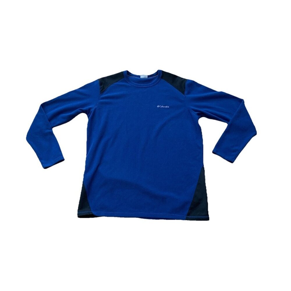 Columbia Long Sleeve Pullover Crewneck Sweatshirt Men’s Size XL Blue Black